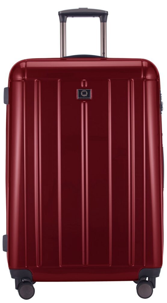 Kotti - Koffer Hartschalen-Trolley L mit TSA in Rot glänzend