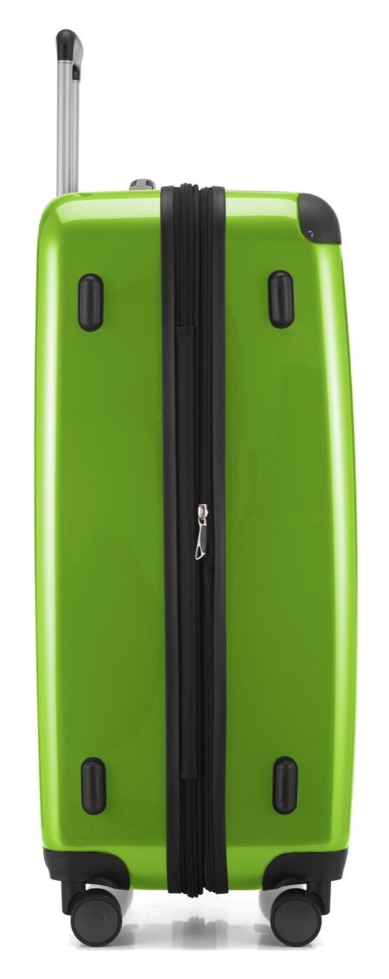 Alex - Koffer Hartschale L glänzend mit TSA in Apfelgrün