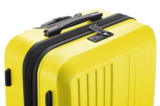 X-Berg - Koffer Hartschale matt L mit TSA in Gelb