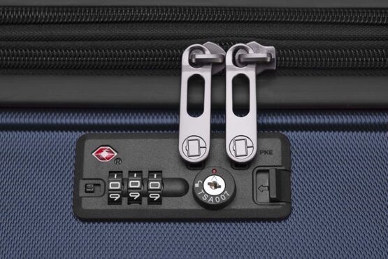 X-Berg - Handgepäck Hartschale matt mit TSA in Dunkelblau