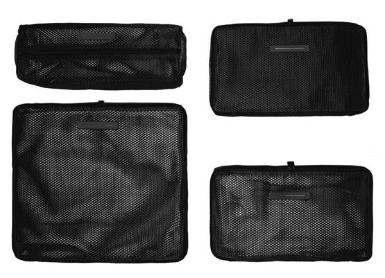 Packing Cubes 4-teiliges Set in All Black