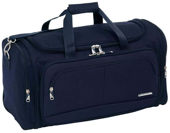 Bags &amp; More, Reisetasche aus Polyester in Blau