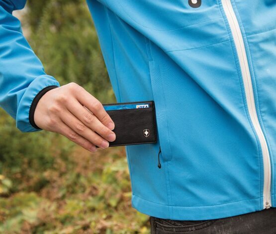 Swiss Peak - RFID Anti-Skimming Kartenhalter in Black