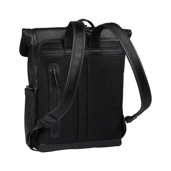 OTM Moving Madox Rolltop Backpack 14&quot; Schwarz