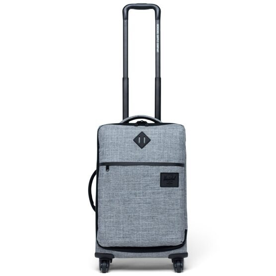 Highland - Carry On Large Trolley, Raven Crosshatch