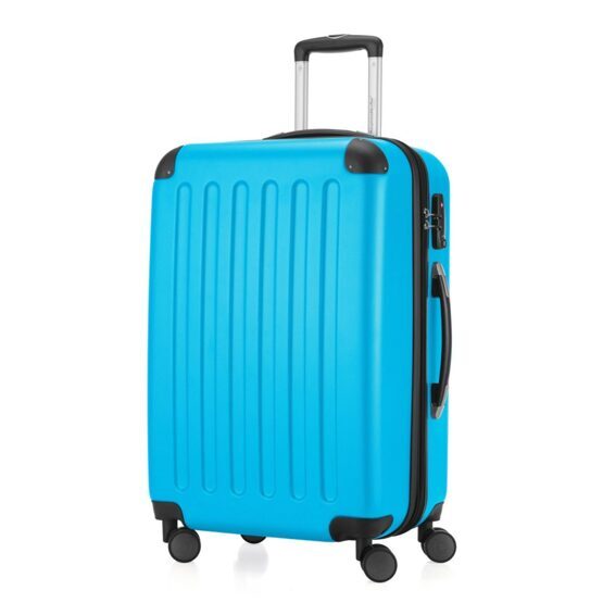 Spree - Koffer Hartschale M matt mit TSA in Cyanblau