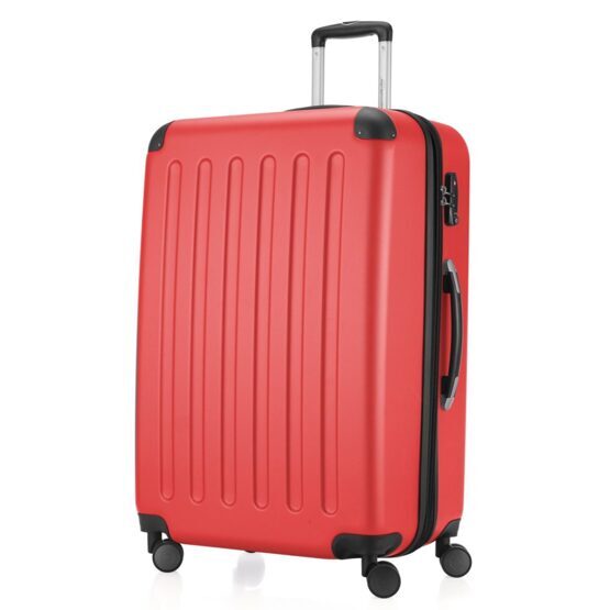 Spree - Koffer Hartschale L matt mit TSA in Rot
