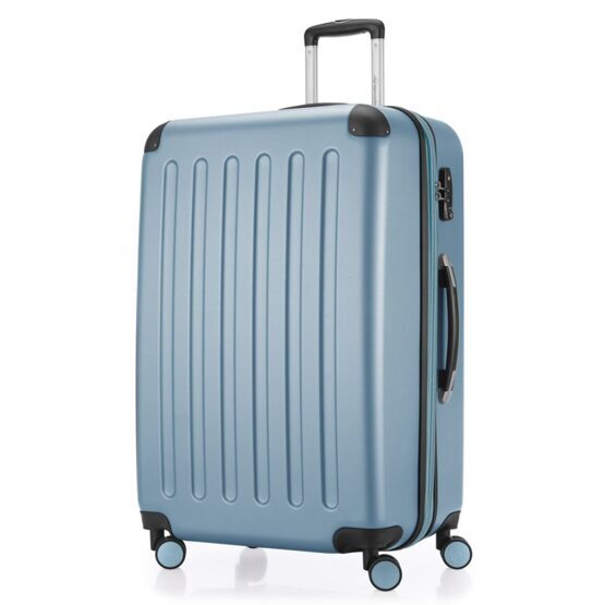 Spree - Koffer Hartschale L matt mit TSA in Poolblau