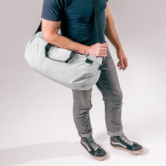 ReFraction - Packable Duffle Bag, Weiss