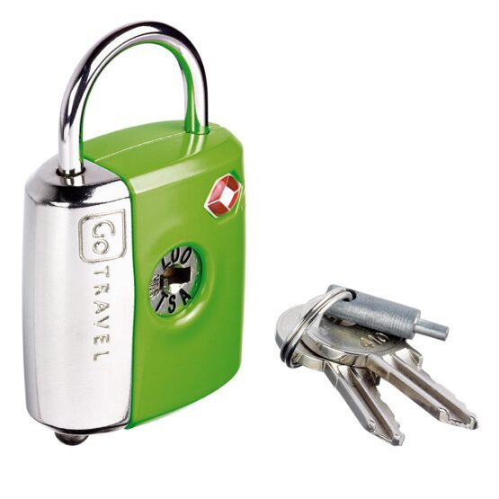 Dual Combi/Key Lock - Kofferschloss mit Schlüssel und Zahlencode Gün