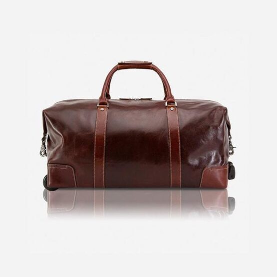 Oxford - Cabin Wheeled Holdall 55cm in Tabacco