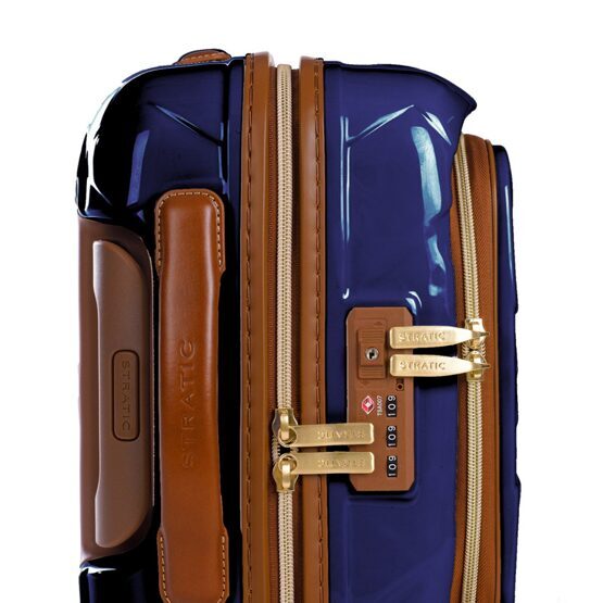 Leather &amp; More - Hartschalen-Koffer S Blau