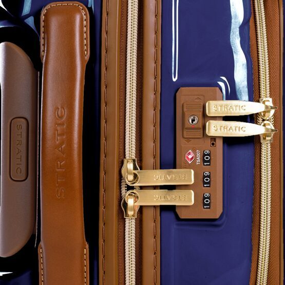 Leather &amp; More - Hartschalen-Koffer S Blau