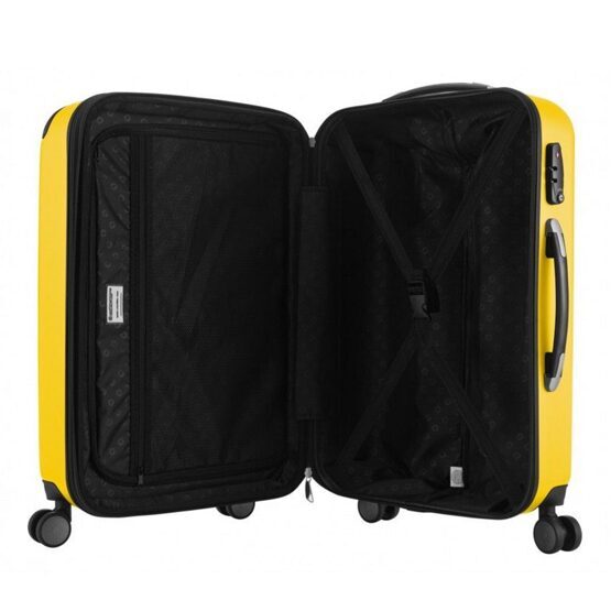 Spree - Handgepäck Hartschale matt mit TSA in Gelb