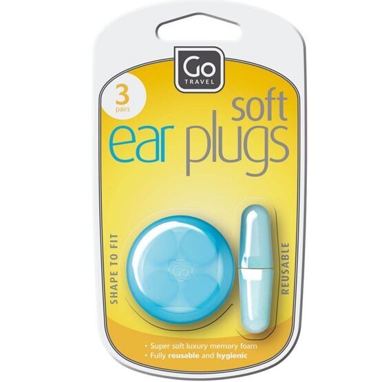 Ear Plugs - Komfort Ohrstöpsel 3er Set Blau