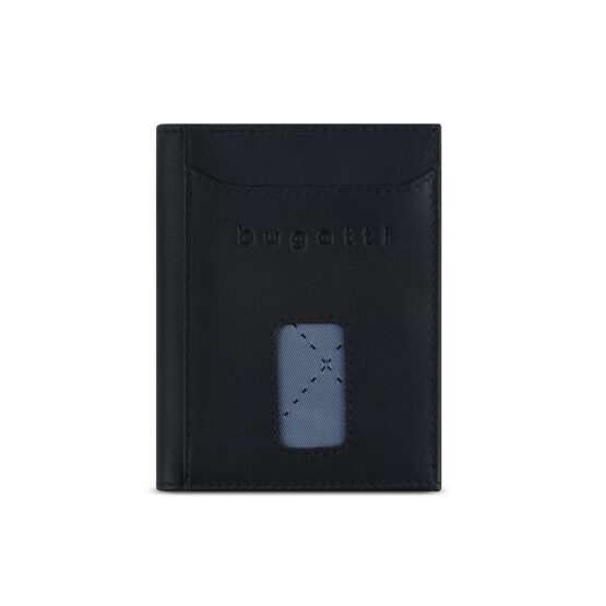 Secure Slim - RFID Kreditkartenhalter in Nappa Schwarz