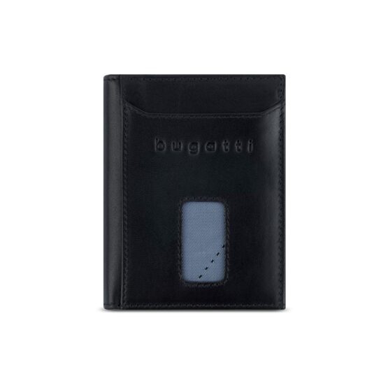 Secure Slim - RFID Kreditkartenhalter in Romano Schwarz
