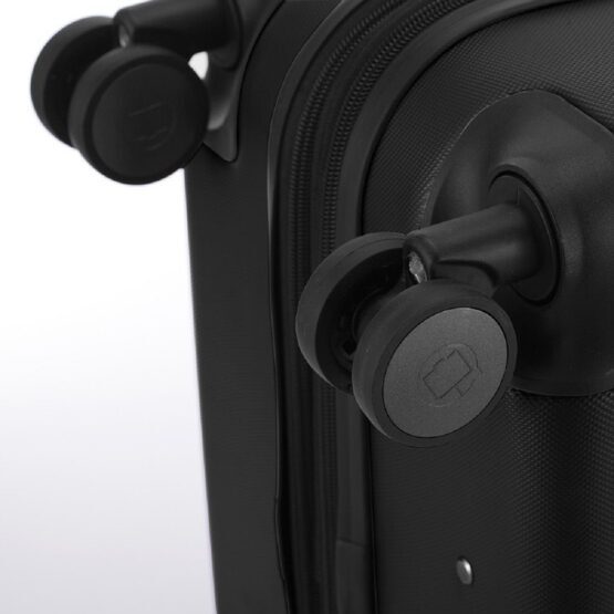 Spree - Koffer Hartschale L matt mit TSA in Schwarz