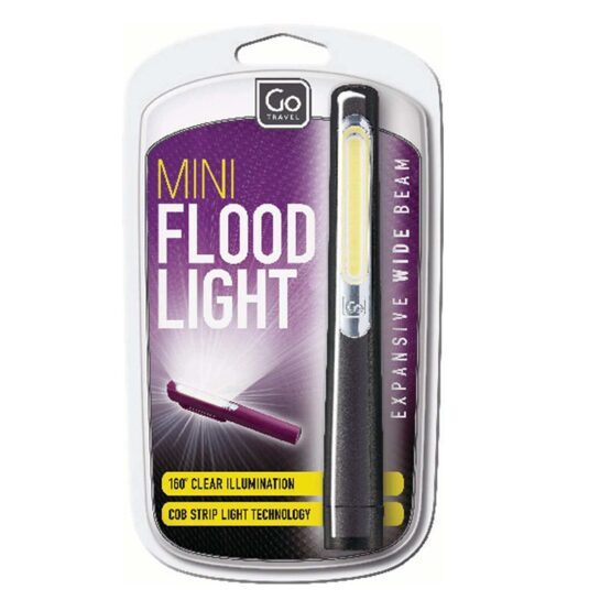 Mini Floodlight Reisetaschenlampe in Schwarz