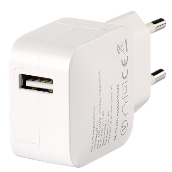 EU USB Charger 2.4A