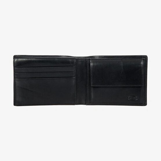 Monte Rosa - Brieftasche aus Leder in Schwarz