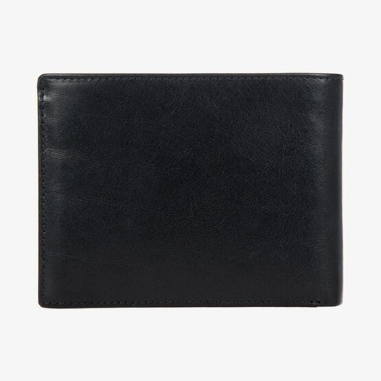 Monte Rosa - Portemonnaie aus Leder in Schwarz