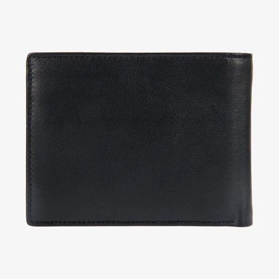 Bernina - Brieftasche aus Leder in Schwarz