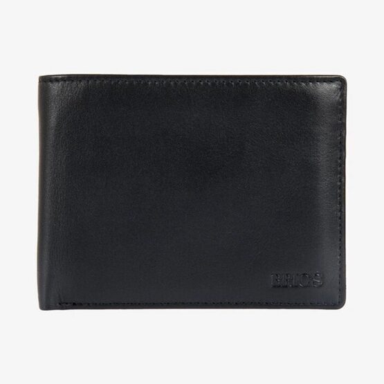 Bernina - Portemonnaie aus Leder in Schwarz