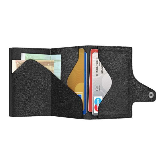 Wallet Click &amp; Slide Classic Nappa Black/Black