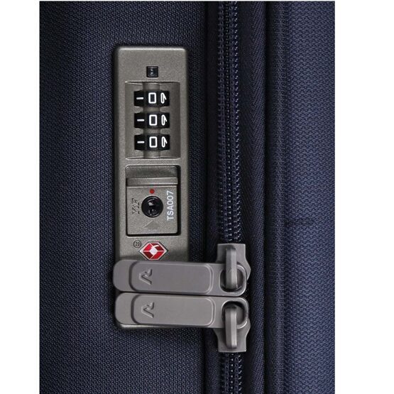 Sidetrack - Handgepäck Koffer mit USB-Anschluss Dunkelblau