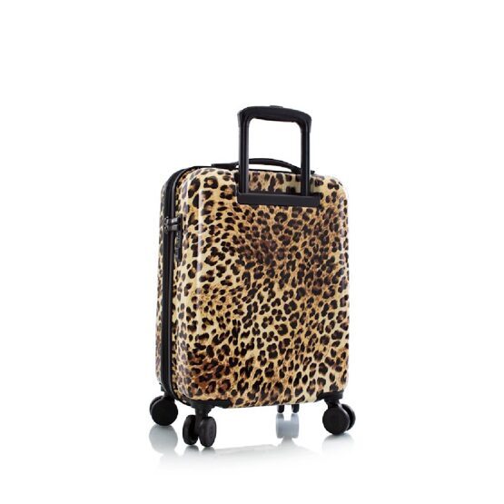 Fashion Spinner - Handgepäck Hartschale Brown Leopard