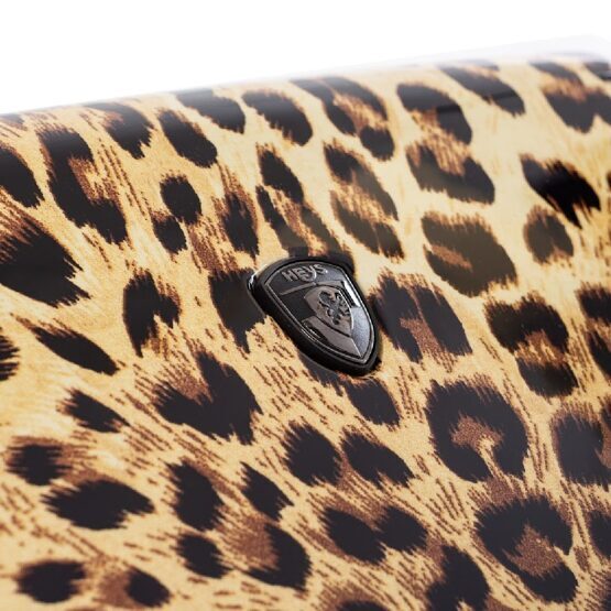 Fashion Spinner - Hartschalenkoffer L Brown Leopard