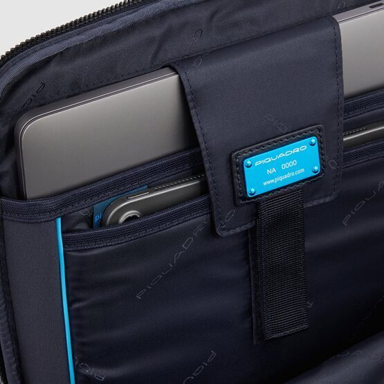 Blue Square - Laptoprucksack 15.6&quot; mit iPad-Halter in Nachtblau