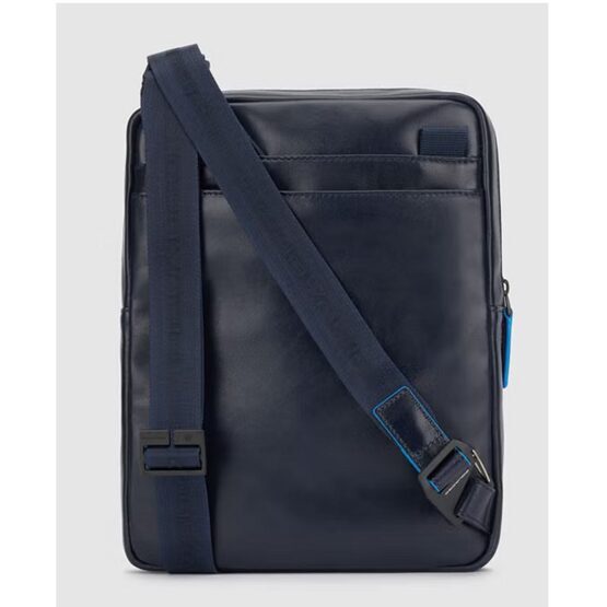 Blue Square - iPad Crossbody Bag Blau