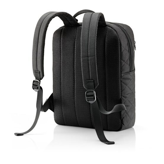 Classic Backpack M, Rhombus Black