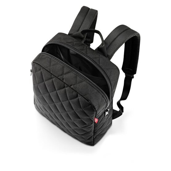Classic Backpack M, Rhombus Black