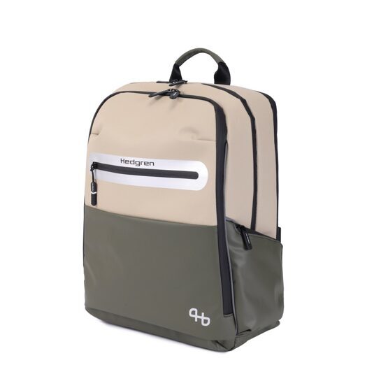 Stem 2 Comp Backpack in Beige/Olive