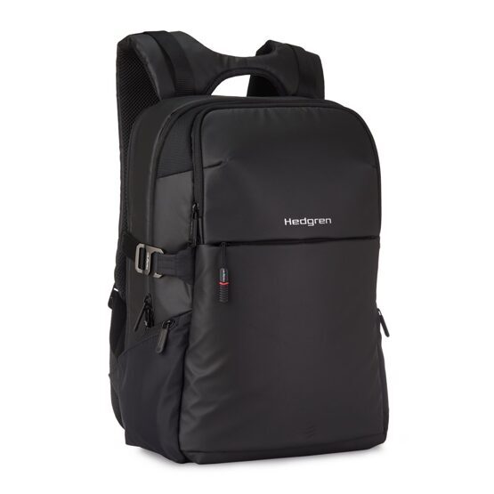 Rail Backpack 15.6&quot; RFID Rain Cover in Black
