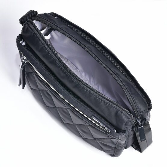 Eye Shoulder Bag RFID in Quilted Black