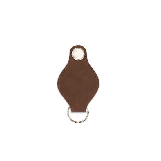 Lusso - AirTag Key Holder, Java Brown