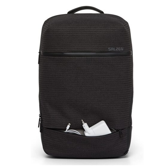 Daypack Fabric Backpack SAVVY in Ash Grey