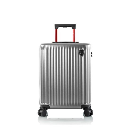 Smart Luggage - Handgepäck Hartschale in Silber
