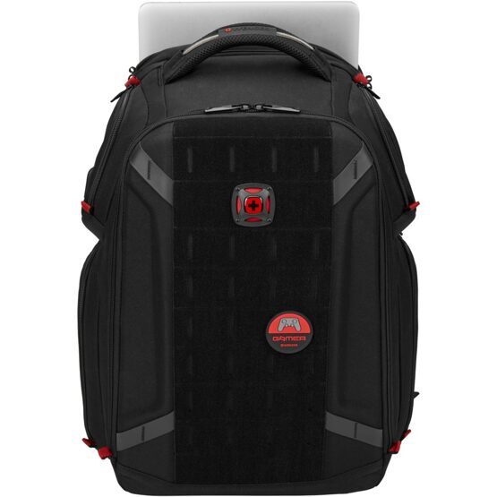 PlayerOne - Gaming Laptop Backpack 17,3&quot; in Schwarz