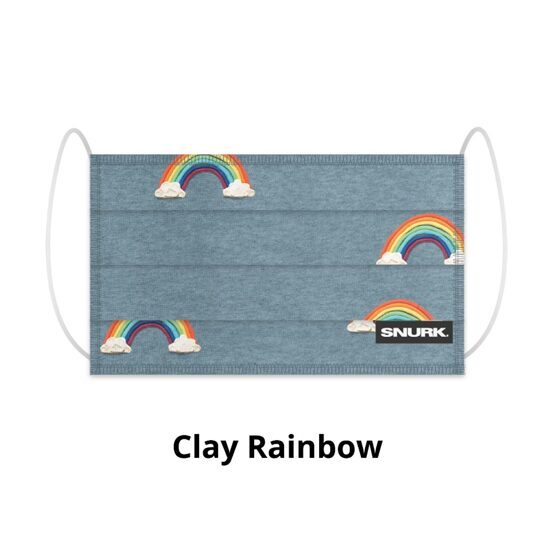 Gesichtsmaske SNURK Modell Clay Rainbow