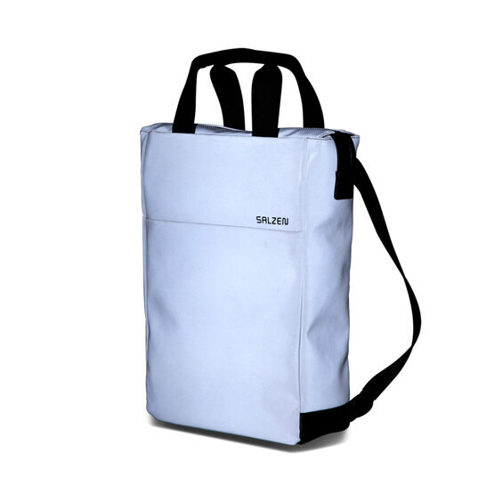 Tote Backpack FREELICT in Reflective Grey
