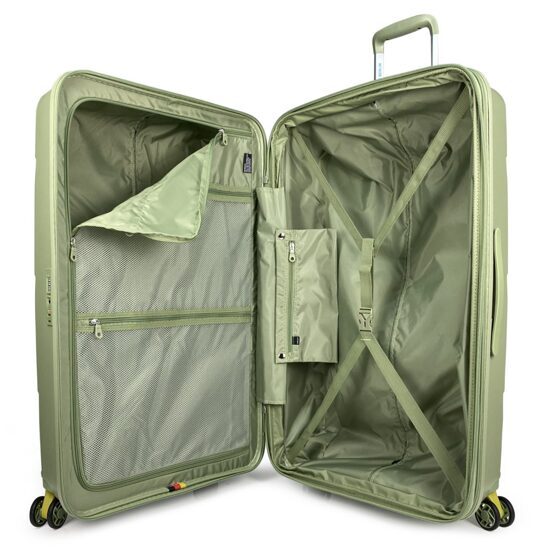 Zip2 Luggage - Hartschalenkoffer L in Khaki