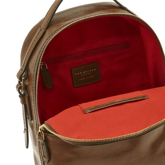 Pearl District - Back Pack 26 cm in Gold Brown