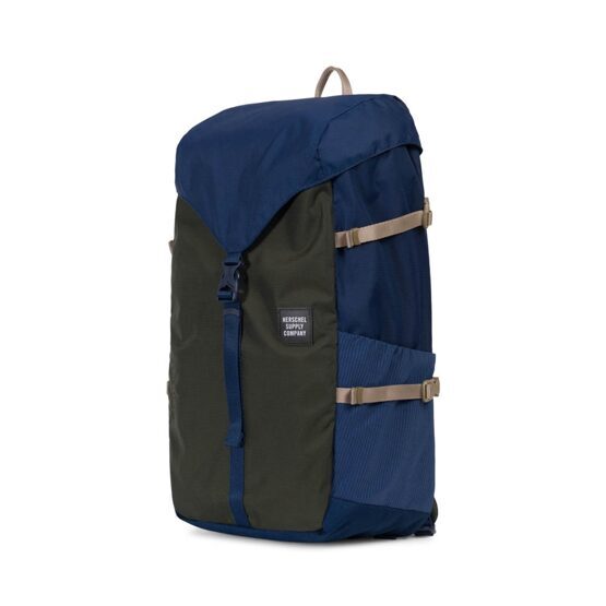 Barlow Large - Tagesrucksack in Peacoat / Forest Green