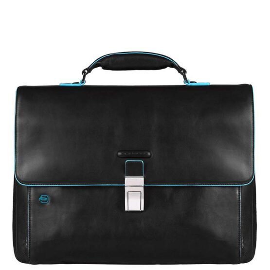 Blue Square – erweiterbare Laptoptasche mit iPad®-/iPad®Air-Fach in schwarz
