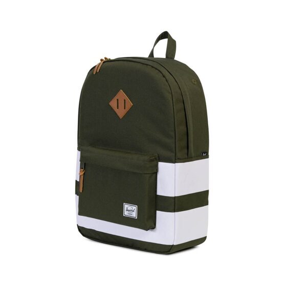 Heritage - Rucksack in Forest Night / White Rugby